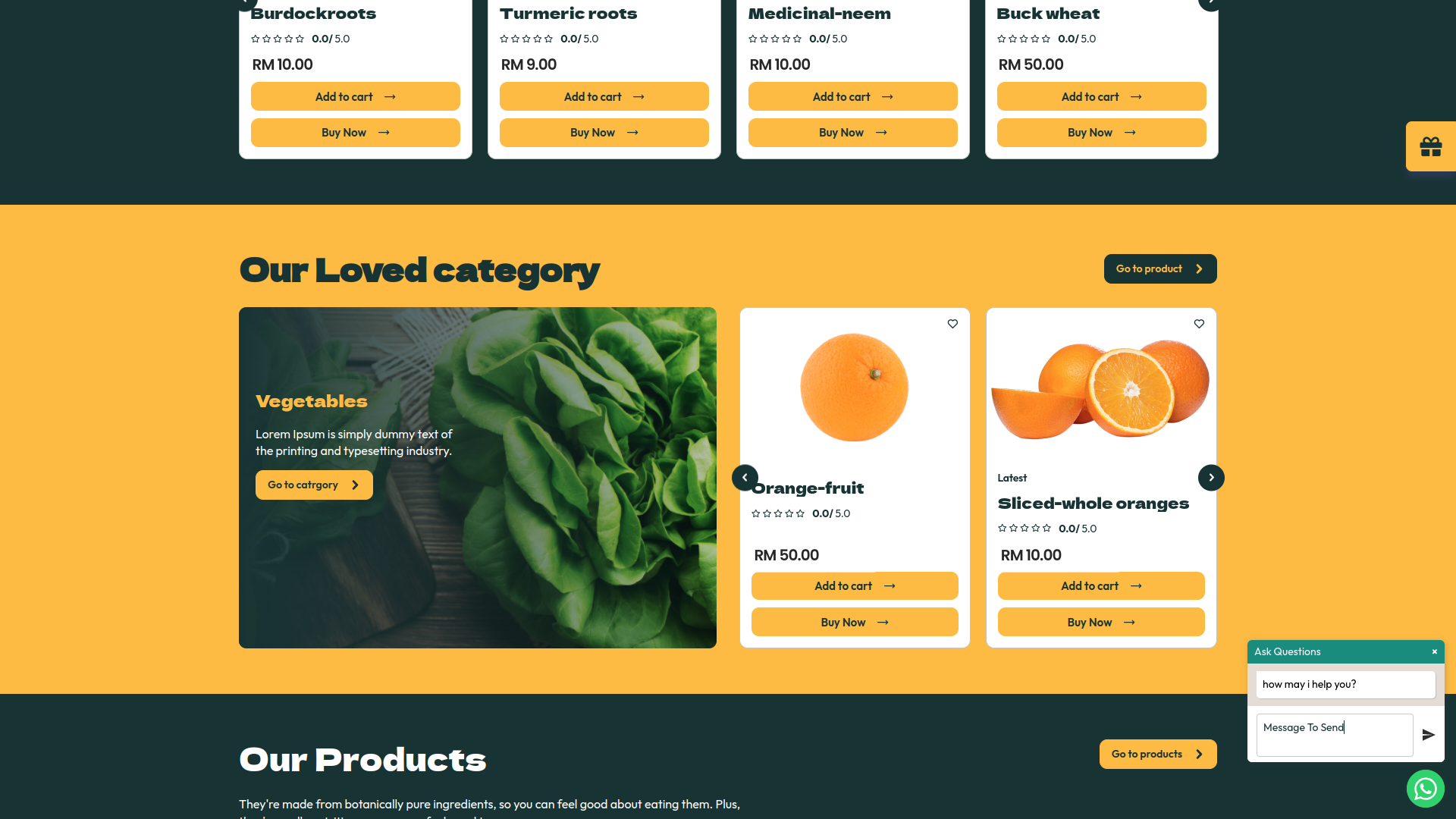 Organic Vegetable Box