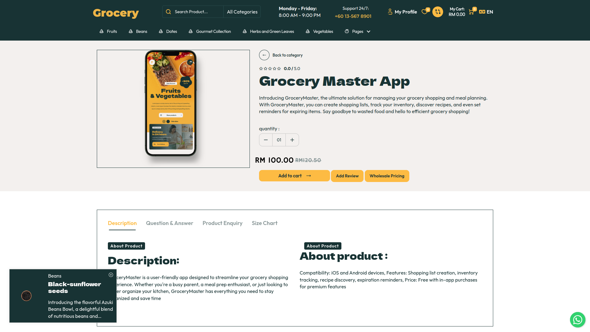 Organic Vegetable Box