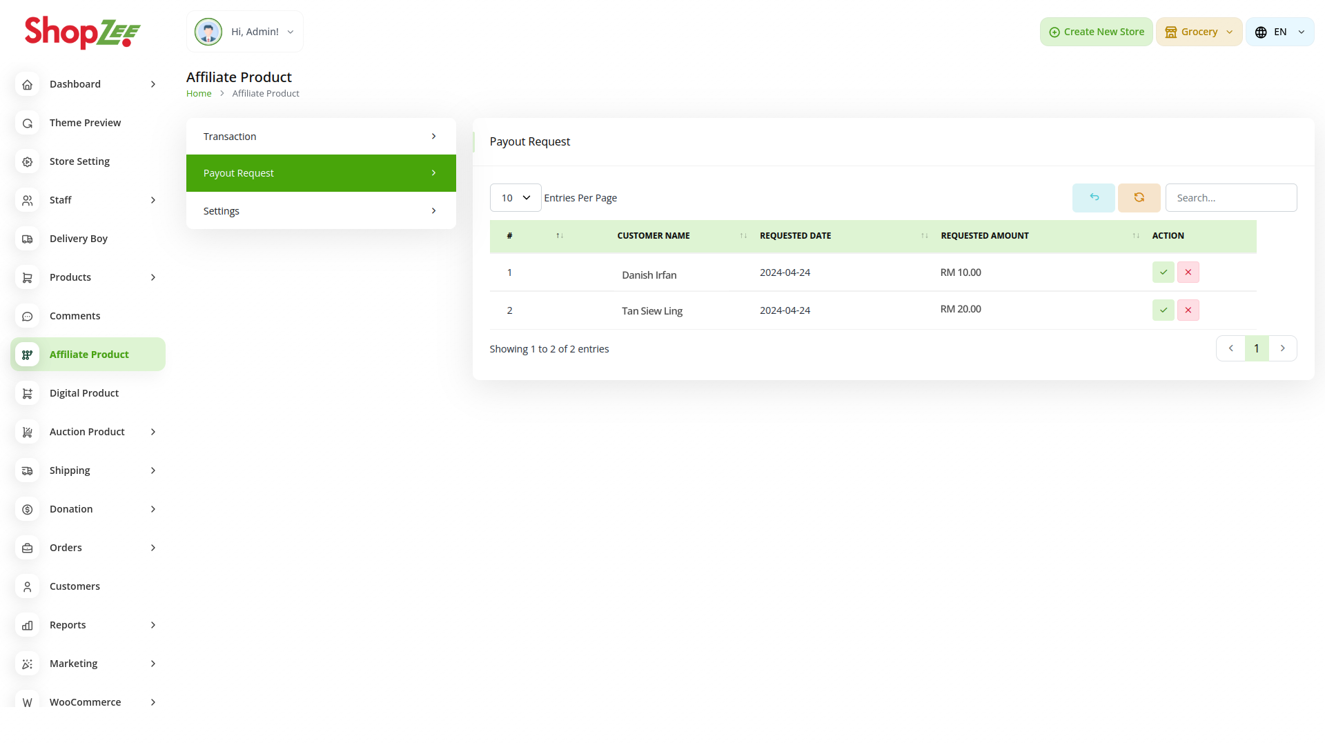 Organic Vegetable Box