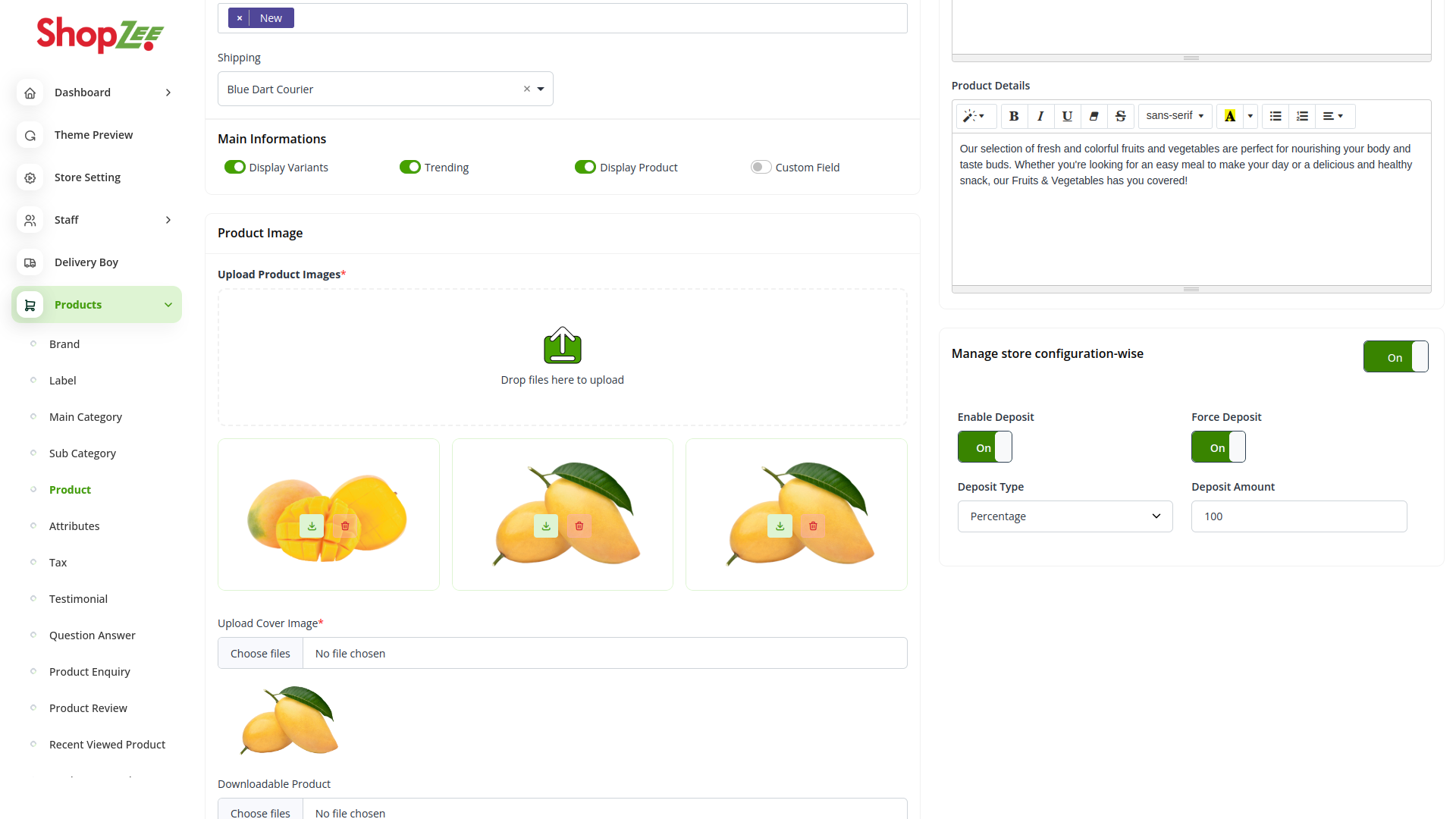 Organic Vegetable Box