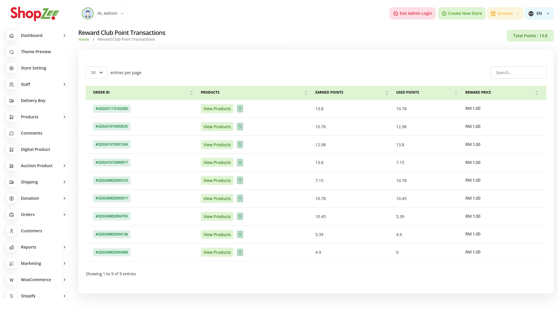 Organic Vegetable Box