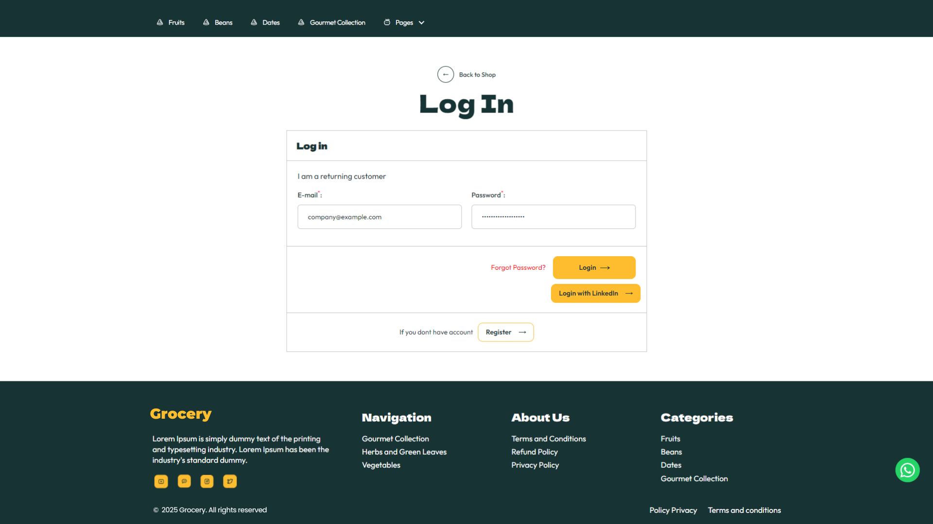 Organic Vegetable Box