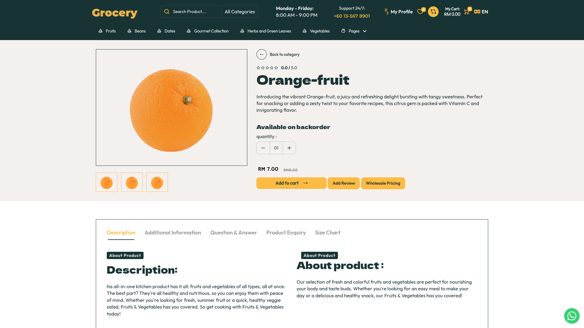 Organic Vegetable Box