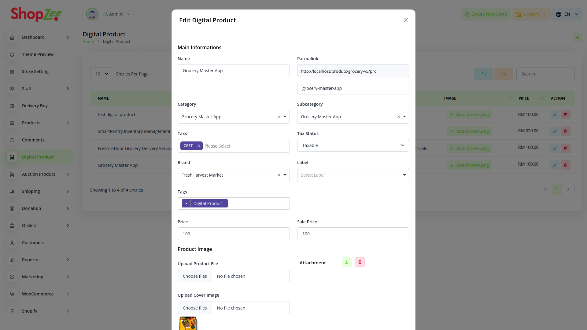 Organic Vegetable Box