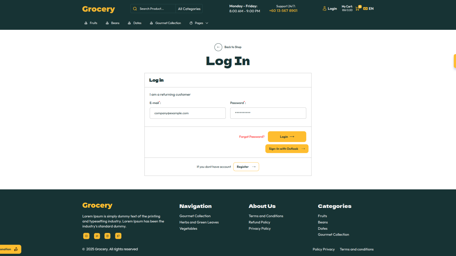 Organic Vegetable Box