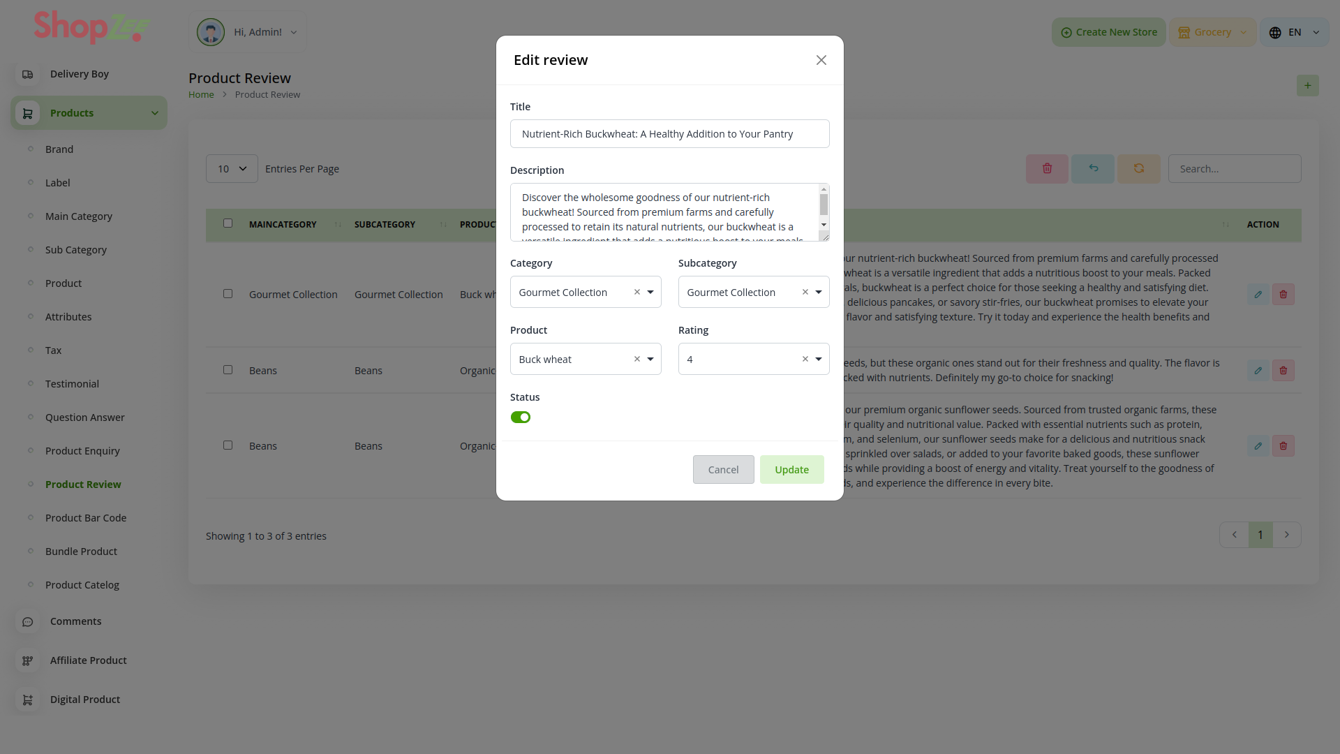 Organic Vegetable Box