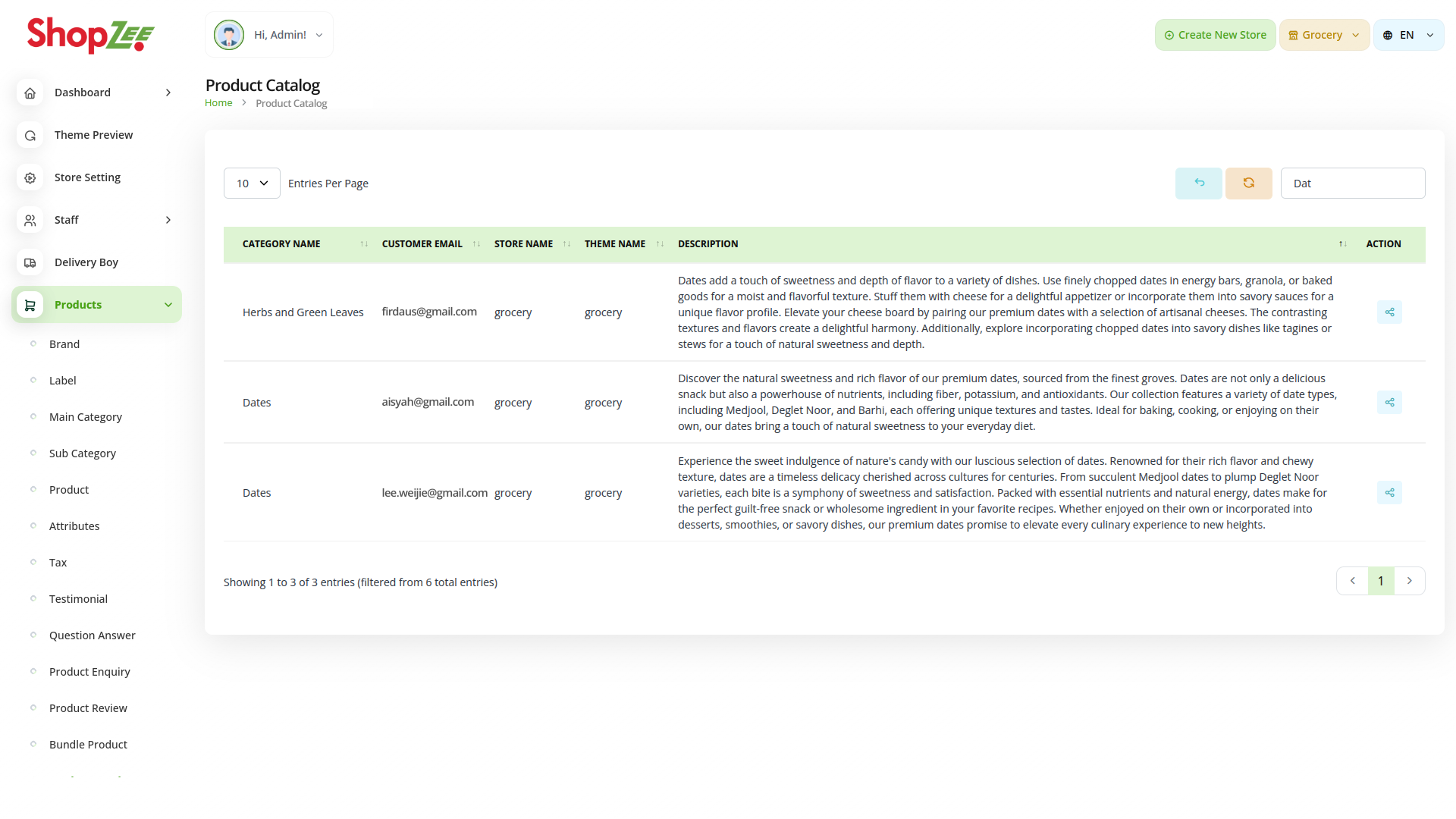Organic Vegetable Box