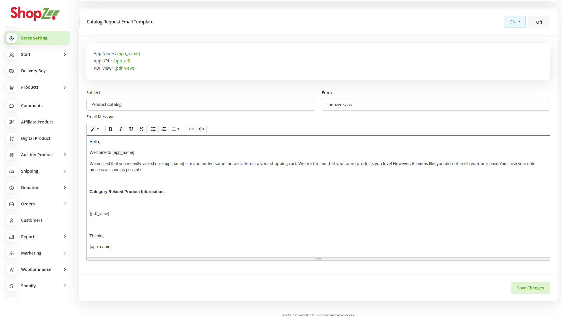 Organic Vegetable Box