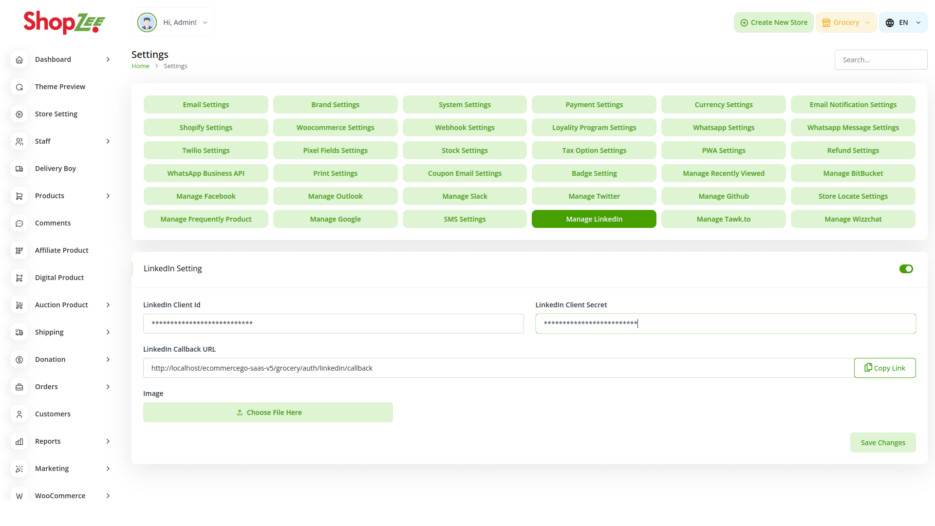 Organic Vegetable Box