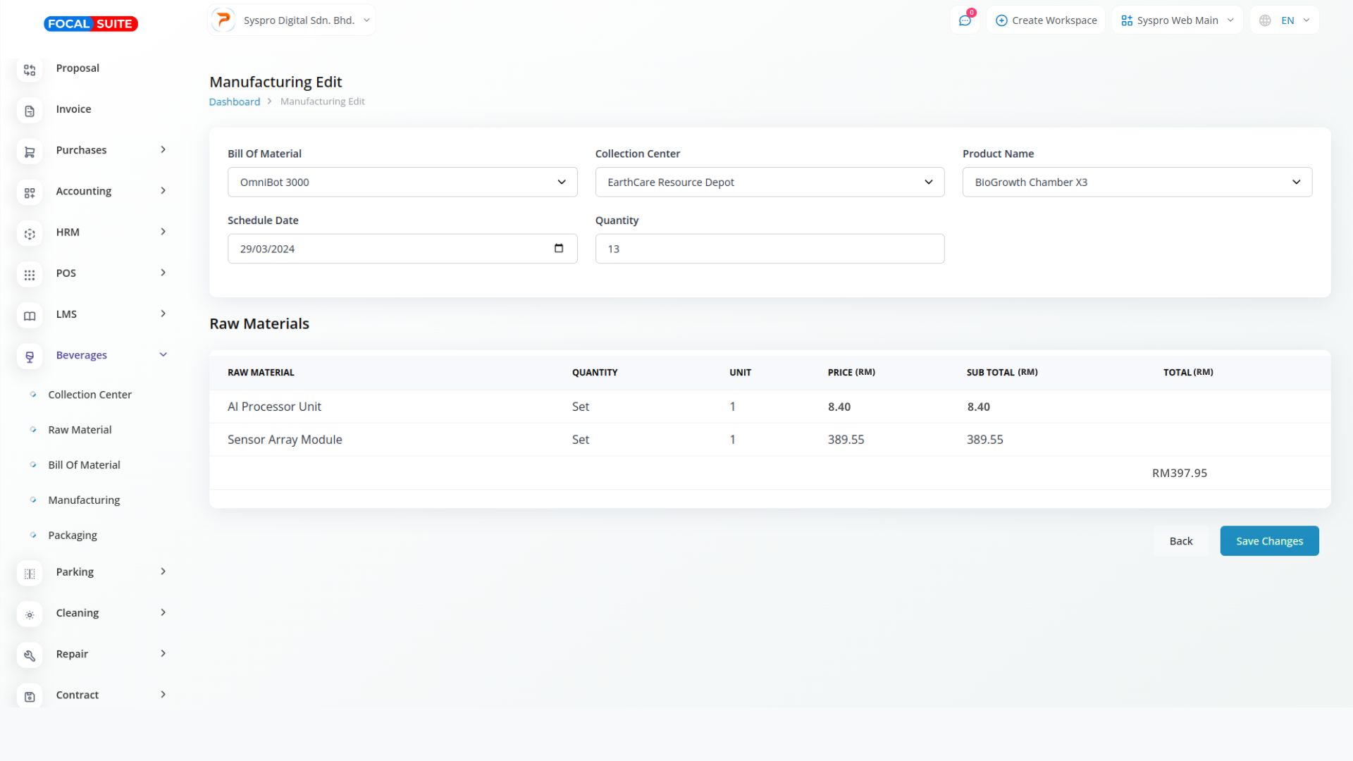 Organic Vegetable Box