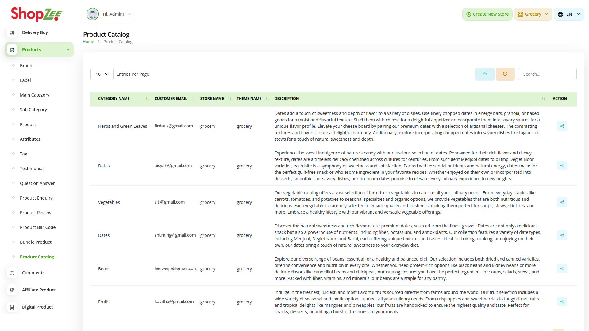 Organic Vegetable Box