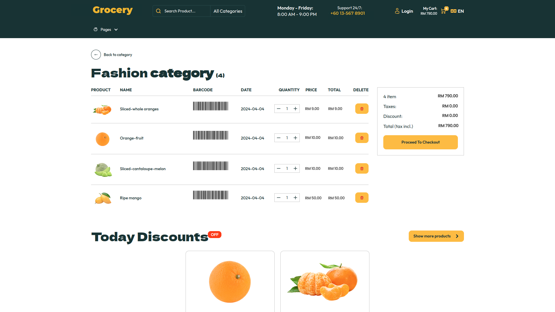 Organic Vegetable Box