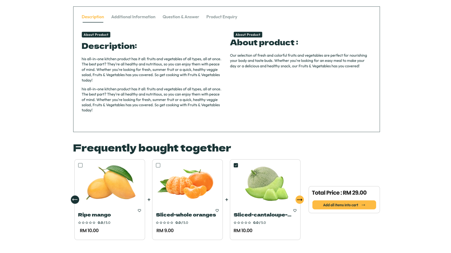 Organic Vegetable Box