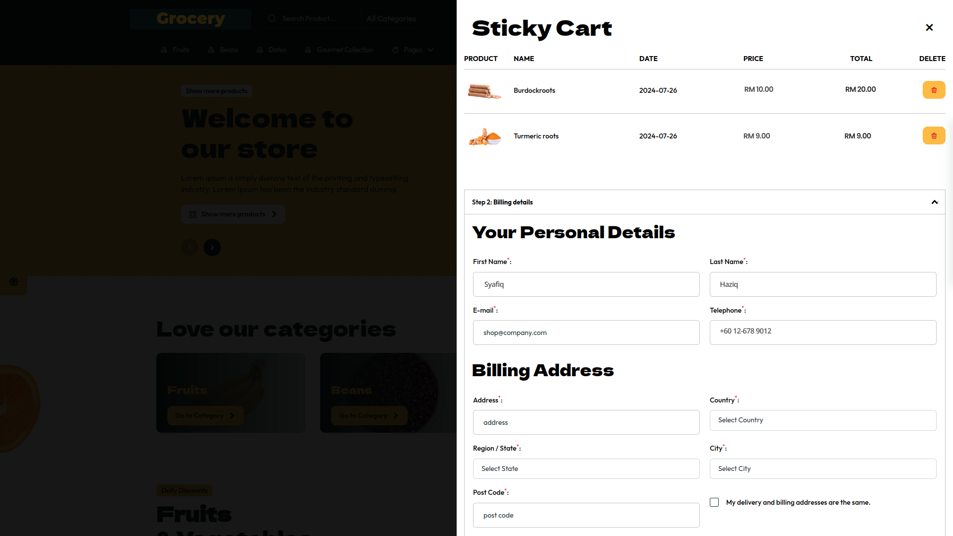 Organic Vegetable Box